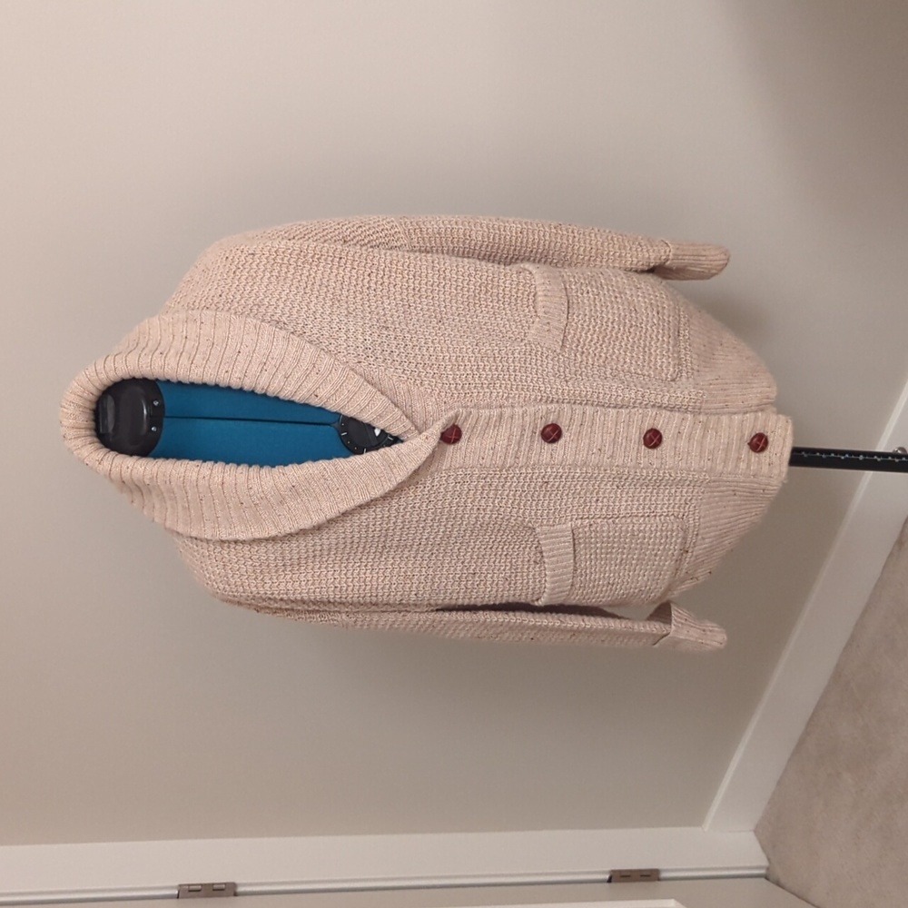 V-Neck Cardigan Sweater